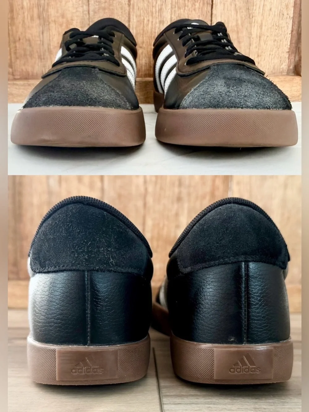 Adidas VL Court 3.0 Big Boys Sneakers Black